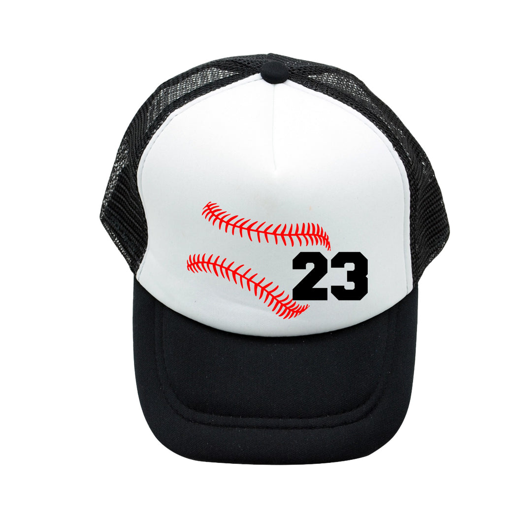 MY PLAYER'S NUMBER BASEBALL CAP